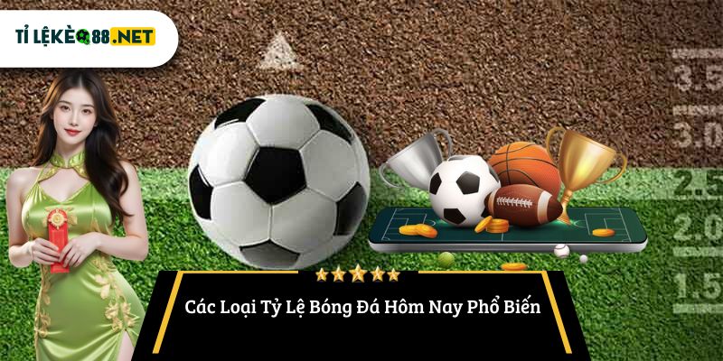 Các Loại Tỷ Lệ Bóng Đá Hôm Nay Phổ Biến