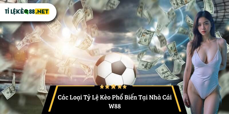 Các Loại Tỷ Lệ Kèo Phổ Biến Tại Nhà Cái W88